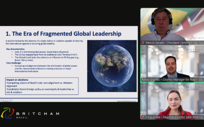 Instabilidade global deve influenciar eleição brasileira de 2026, afirmam especialistas